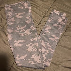 Black Camo Seamless Spanx Leggings